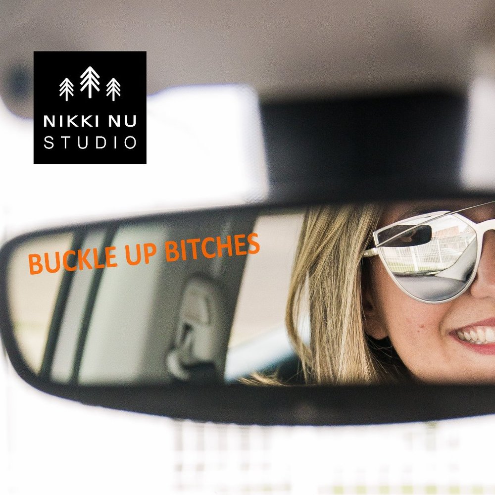 3/$15 Rearview car decal